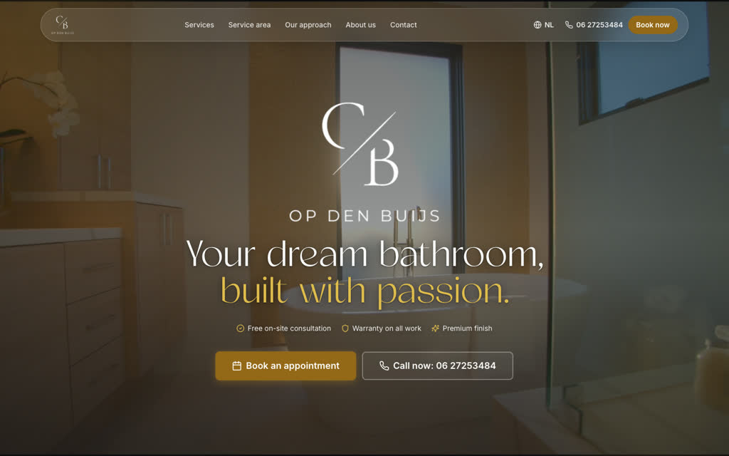 Bouw op den Buijs — website by Meetflows